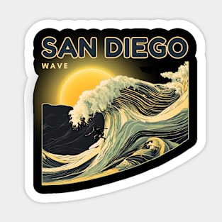 SAN DIEGO WAVE Sticker